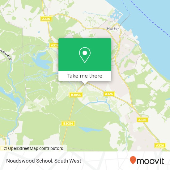 Noadswood School map