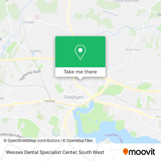 Wessex Dental Specialist Center map