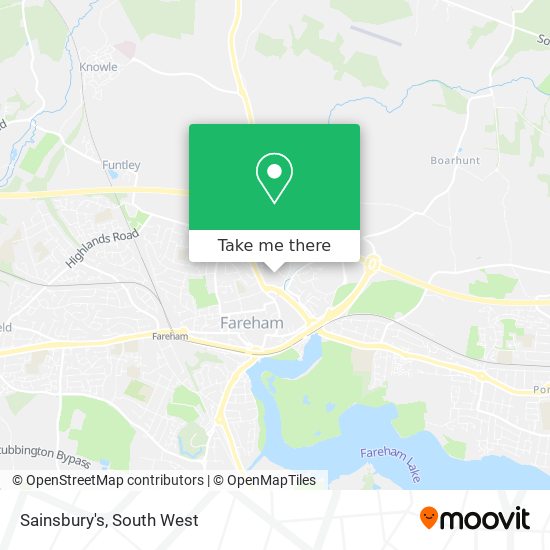 Sainsbury's map