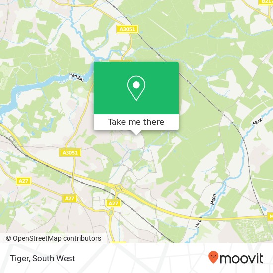 Tiger map