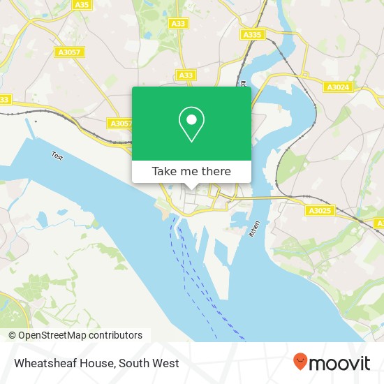 Wheatsheaf House map