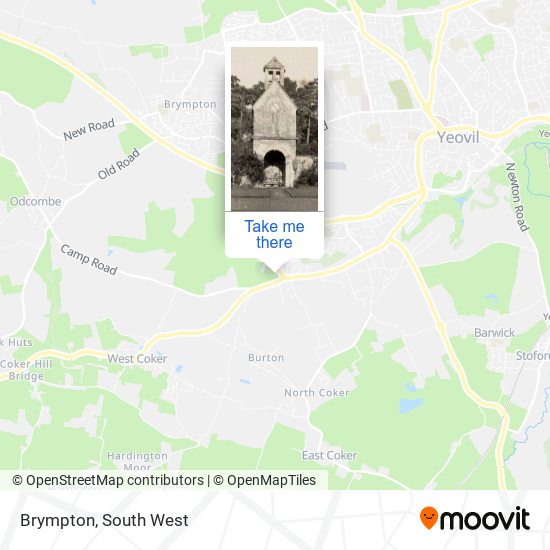 Brympton map