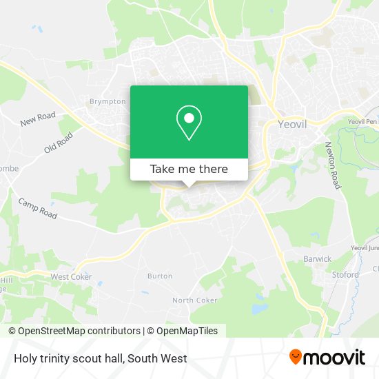Holy trinity scout hall map