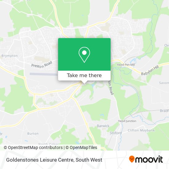 Goldenstones Leisure Centre map
