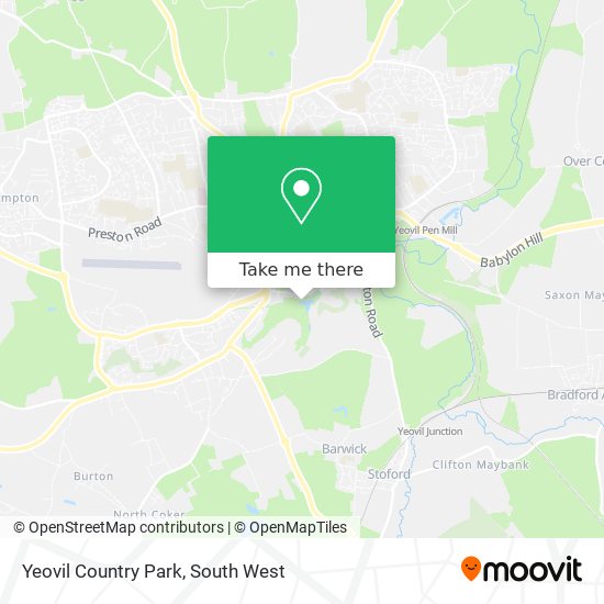Yeovil Country Park map