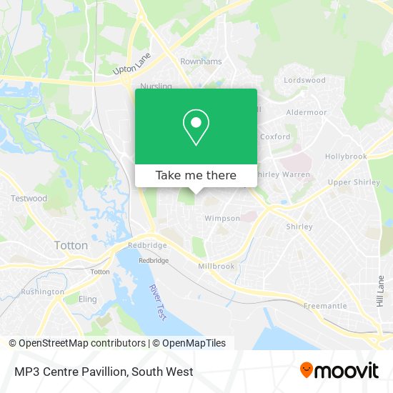 MP3 Centre Pavillion map