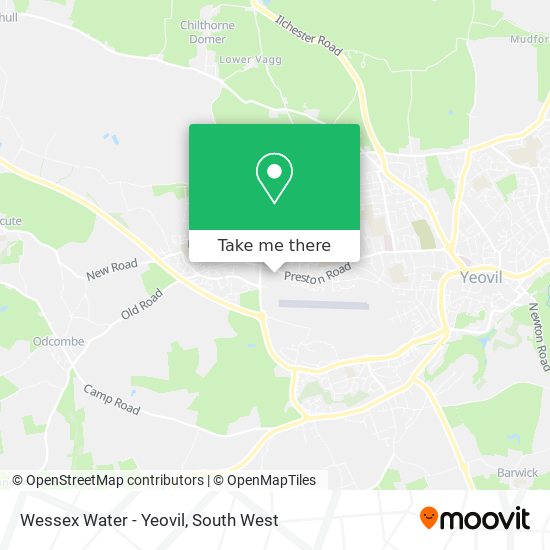 Wessex Water - Yeovil map