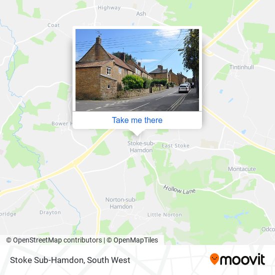Stoke Sub-Hamdon map