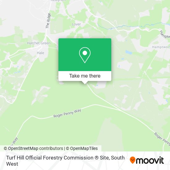 Turf Hill  Official Forestry Commission ® Site map