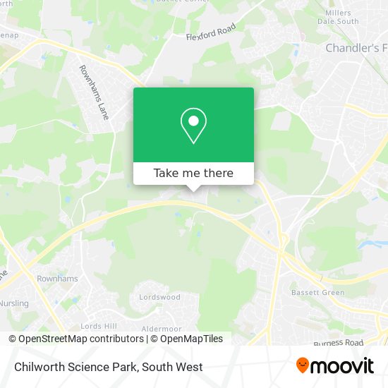 Chilworth Science Park map