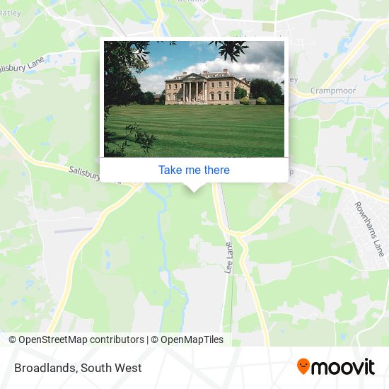 Broadlands map