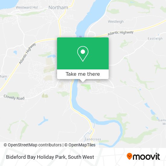 Bideford Bay Holiday Park map