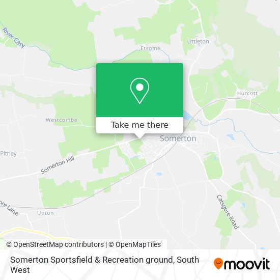 Somerton Sportsfield & Recreation ground map