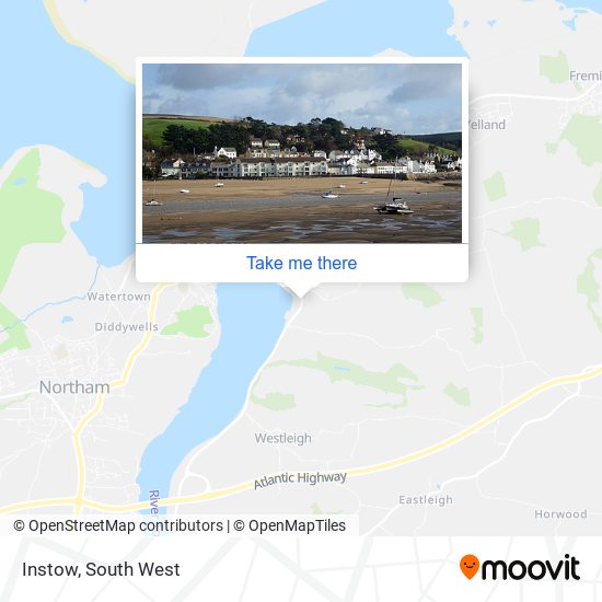 Instow map