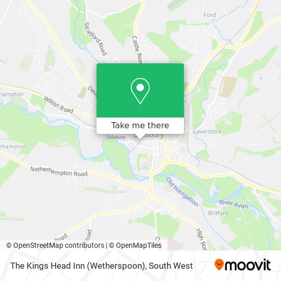 The Kings Head Inn (Wetherspoon) map