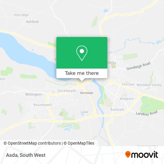 Asda map