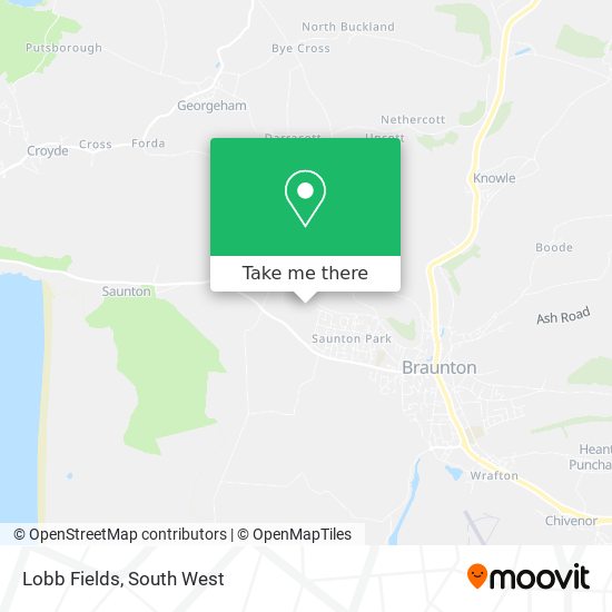 Lobb Fields map