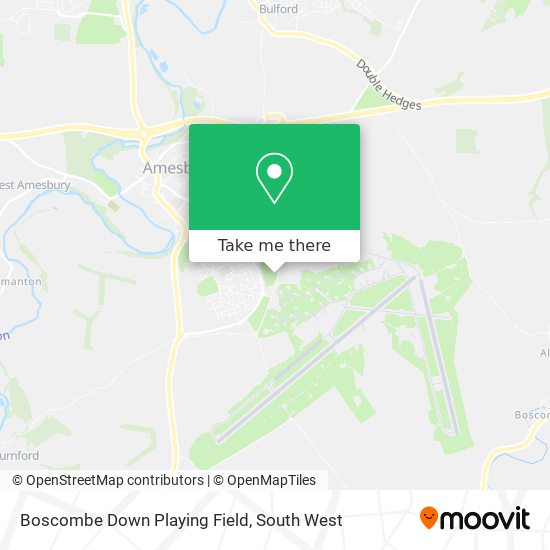 Boscombe Down Playing Field map