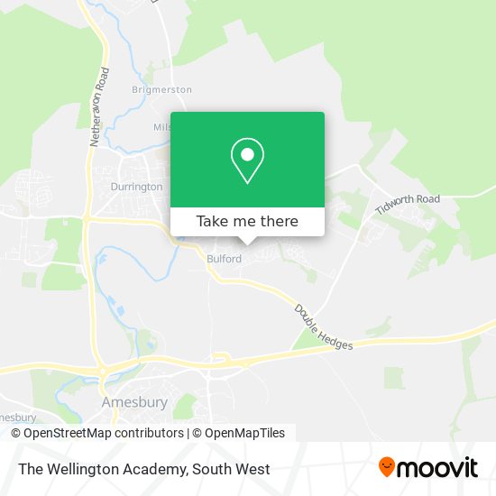 The Wellington Academy map