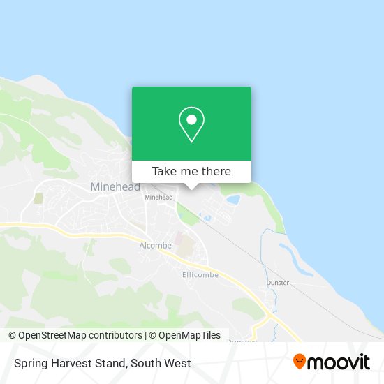 Spring Harvest Stand map