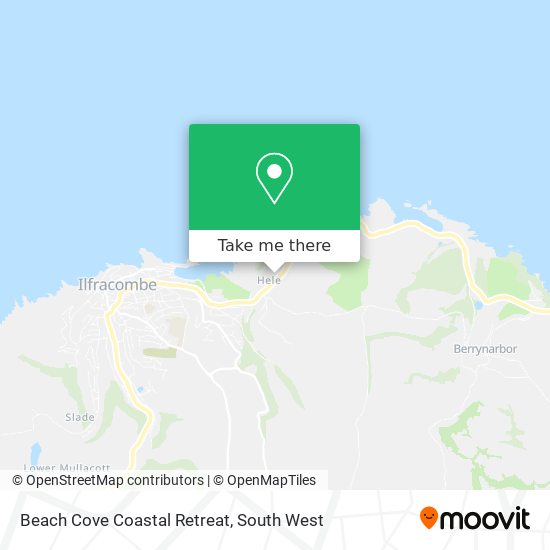 Beach Cove Coastal Retreat map