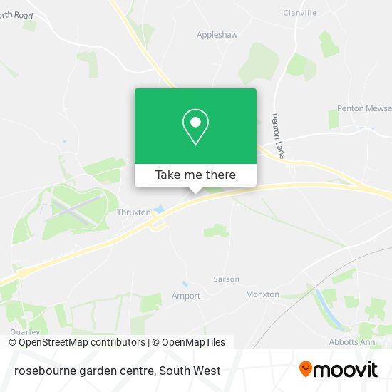rosebourne garden centre map