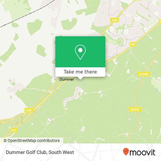 Dummer Golf Club map