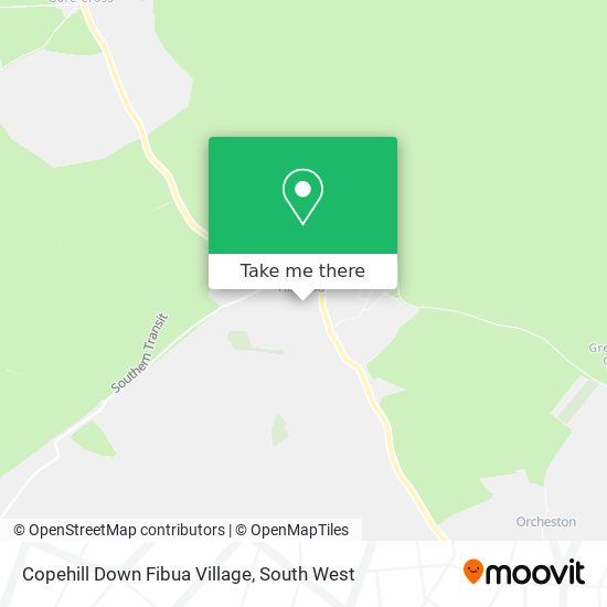 Copehill Down Fibua Village map
