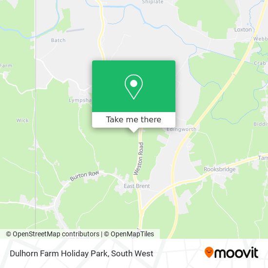 Dulhorn Farm Holiday Park map