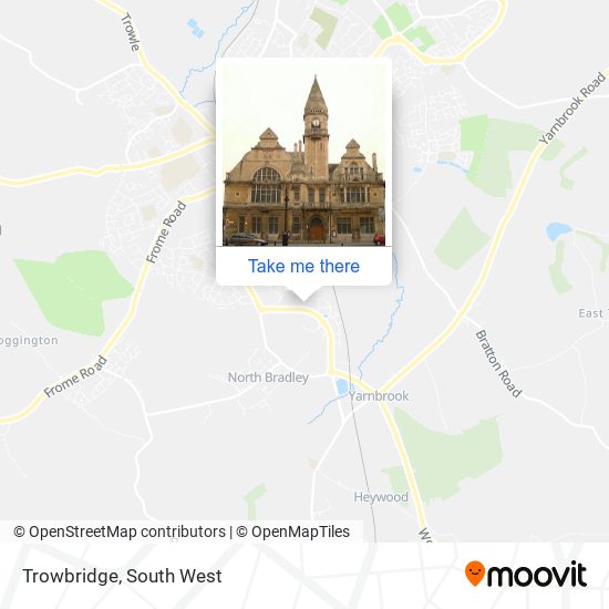 Trowbridge map