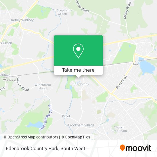 Edenbrook Country Park map