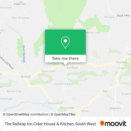 The Railway Inn Cider House & Kitchen map