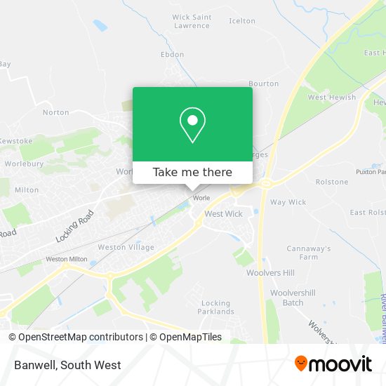 Banwell map