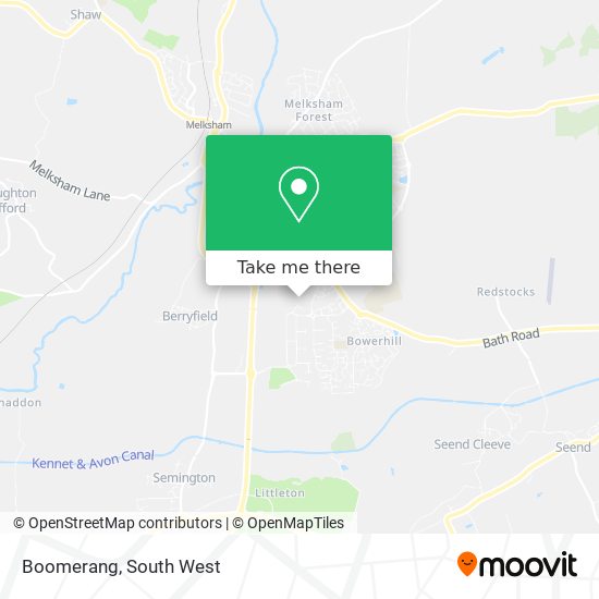 Boomerang map