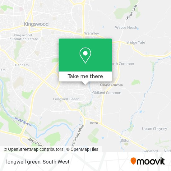 longwell green map