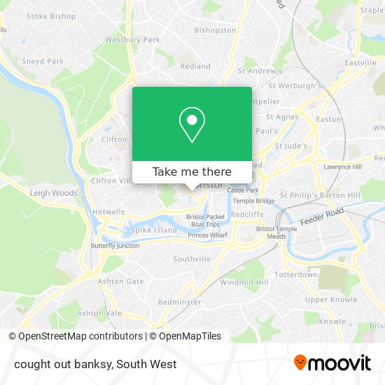 cought out banksy map