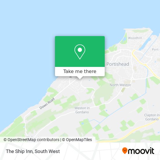 The Ship Inn map
