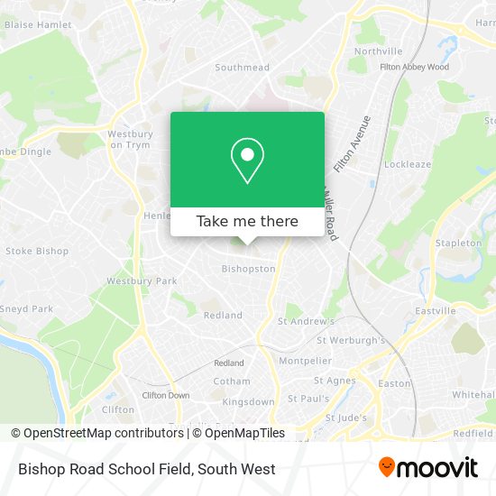 Bishop Road School Field map