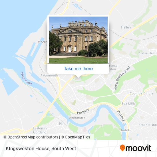 KIngsweston House map