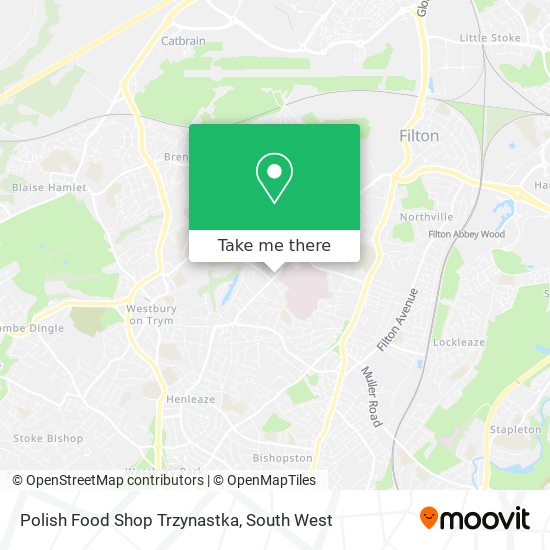 Polish Food Shop Trzynastka map