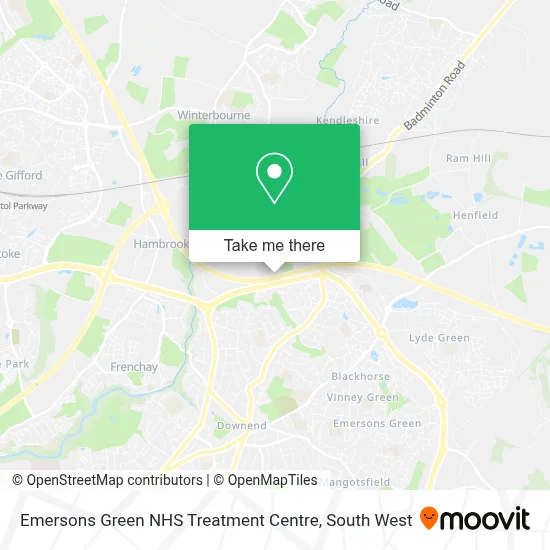 How to Get to Emersons Green NHS Treatment Centre in Winterbourne by ...