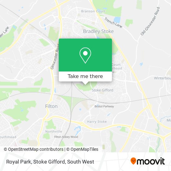 Royal Park, Stoke Gifford map