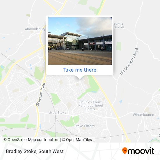 Bradley Stoke map
