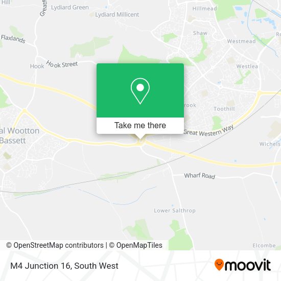 M4 Junction 16 Map Kkgtqudcccsocm