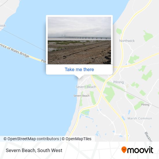 Severn Beach map