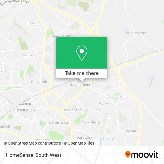 HomeSense map