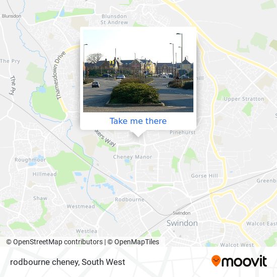 rodbourne cheney map
