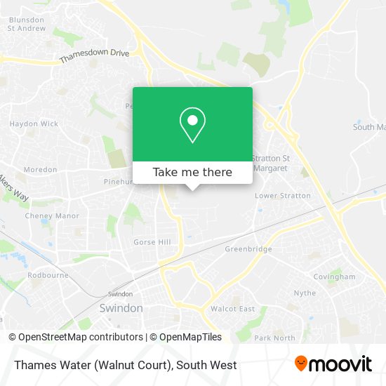 Thames Water (Walnut Court) map
