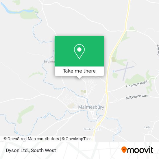Dyson Ltd. map