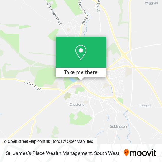 St. James's Place Wealth Management map